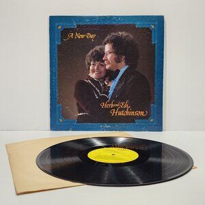 A New Day by Herb & Edi Hutchinson Vinyl Album LP RARE DISCONTINUED